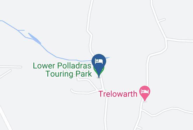 Cornwall - Lower Polladras Touring Park Maps