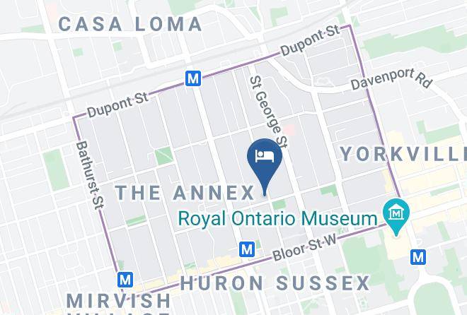 Toronto - Lowther Suites Maps