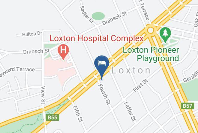 Loxton Waikerie - Loxton Smiffy's Bed And Breakfast Maps