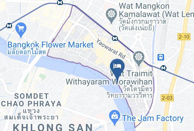 Phra Nakhon - Loy La Long Hotel Maps