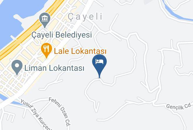 Cayeli - Loya Butik Otel Maps