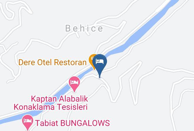 Camlihemsin - Loya Otel Maps