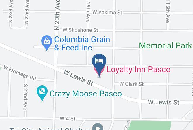 Franklin - Loyalty Inn Pasco Maps