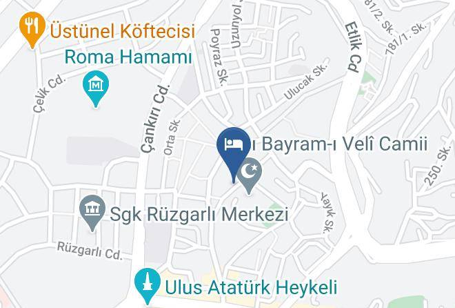 Altindag - Lozan Otel Maps