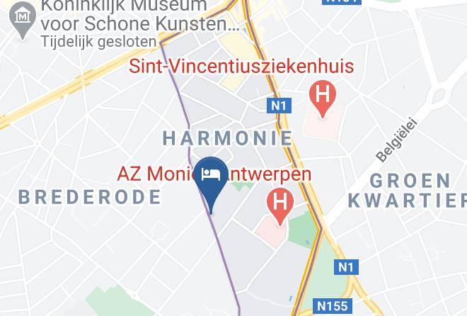 Antwerp - Lozana Lodging Maps