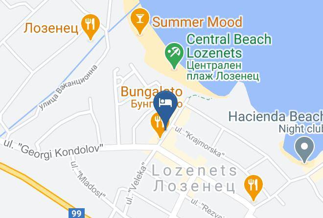 Tsarevo - Lozenets Rezort Maps