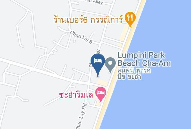 Amphoe Cha Am - Lpn Park Beach Cha Am Maps