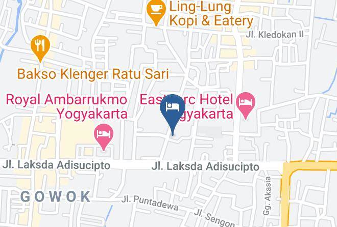 Sleman - Lpp Garden Hotel Maps