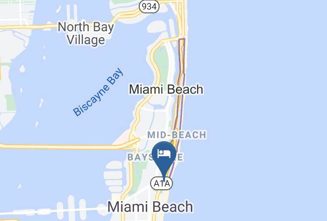Miami Dade - Lrmb Eco Hotel 7 East Oceanfront & Pool View Maps