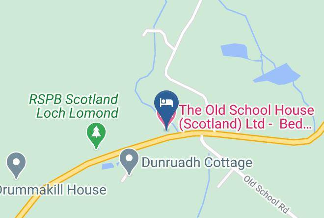 West Dunbartonshire - Ltd Bed And Breakfast In Loch Lomond & Trossachs National Park Maps