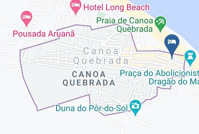 Aracati - Lua Morena Pousada Maps