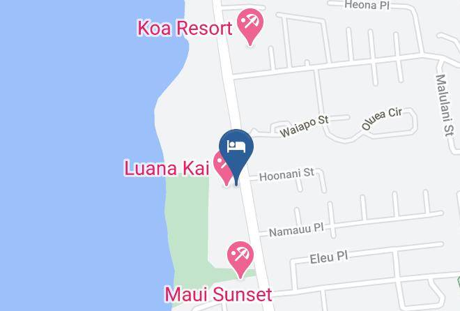 Maui - Luana Kai Resort By Knowles Maui Maps