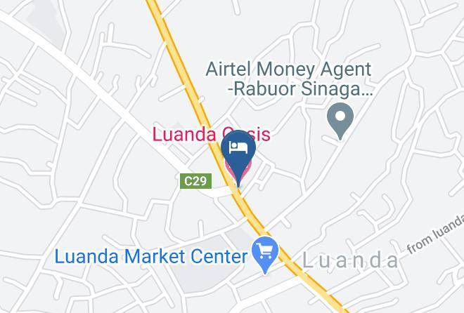 Vihiga - Luanda Oasis Hotel Maps