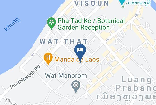 Louangphrabang - Luang Prabang Inn Hotel Maps