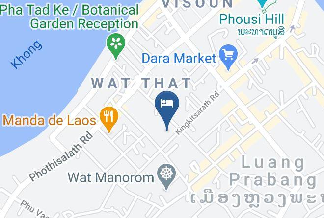 Louangphrabang - Luang Prabang Legend Hotel Maps