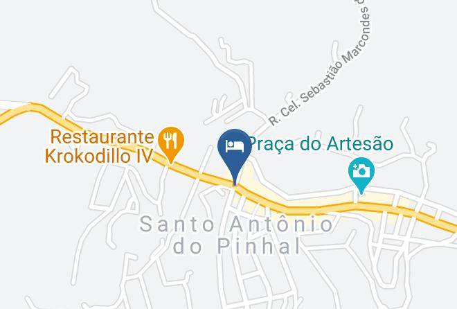 Santo Antonio Do Pinhal - Luar Do Sertao Chales Maps