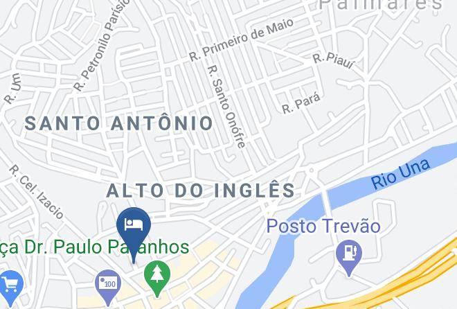 Palmares - Luar Palace Hotel Maps
