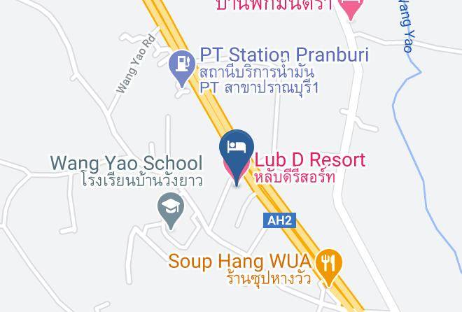 Amphoe Pran Buri - Lub D Resort Maps