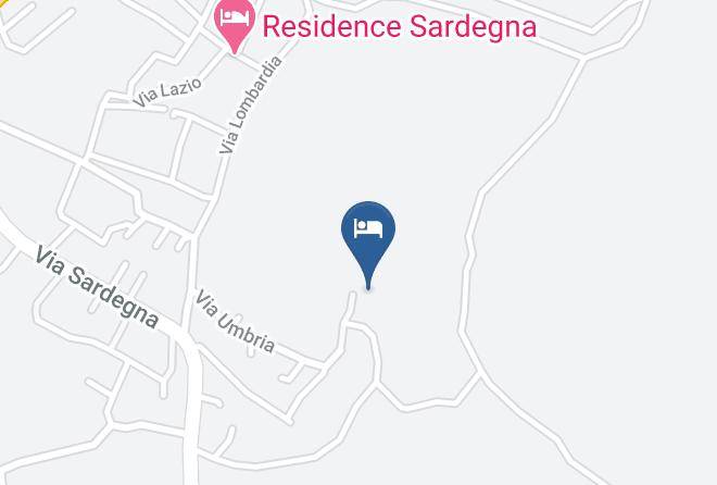 Sassari - Lubagnu Vacanze Maps