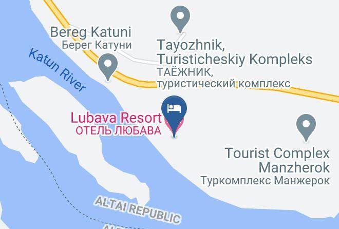 Mayminsky District - Lubava Resort Maps