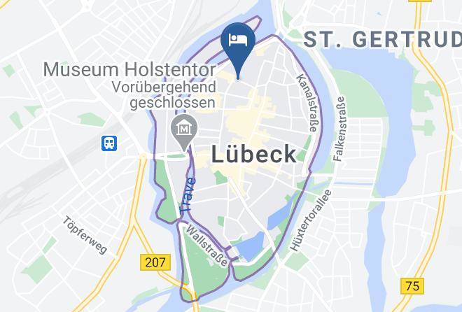Lubeck - Lubeck Ferienhaus Im Backergang Maps