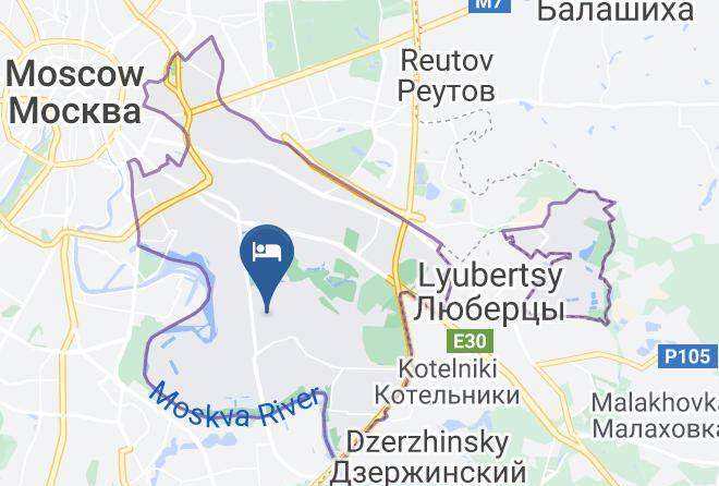 Moscow - Lublu No Hotel Maps