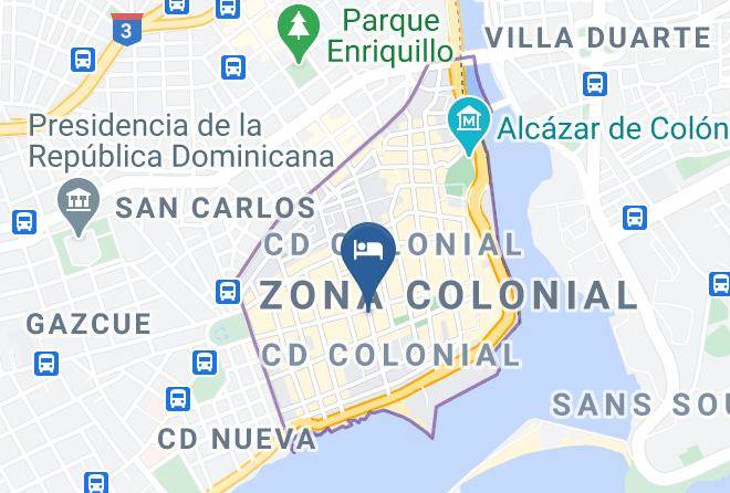 Santo Domingo De Guzman - Luca Hotel Maps