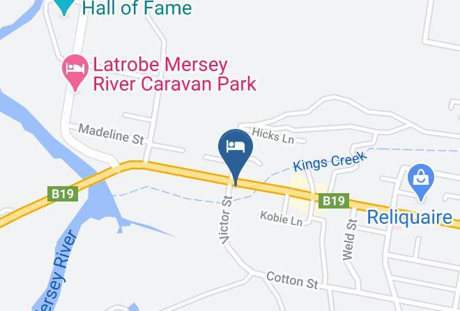 Latrobe - Lucas Hotel Maps