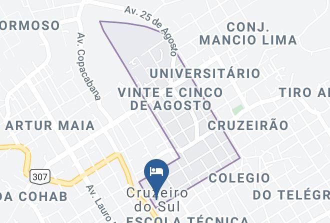 Cruzeiro Do Sul - Lucca & Samara Hotel Maps