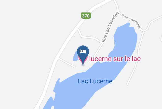 Les Pays D En Haut Regional County Municipality - Lucerne Sur Le Lac Maps