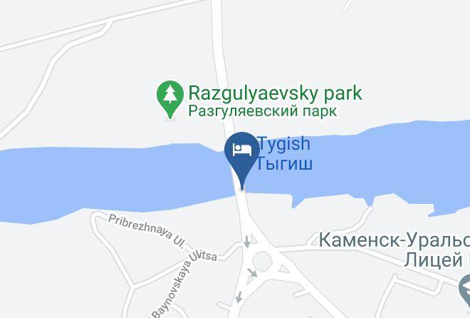 Kamensk Ural Skiy - Luchezarnyy Maps