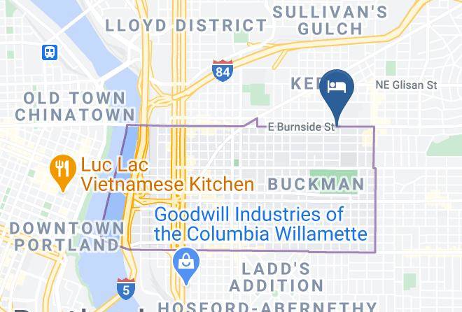 Luck And Magic Boutique Hotel Map