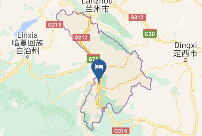 Dingxi - Luck Comfort Hotel Maps