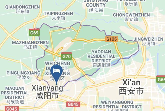 Xianyang - Luckes Hotel Maps