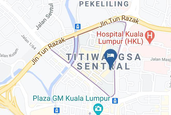 Kuala Lumpur - Grand Seasons Hotel Kuala Lumpur Maps