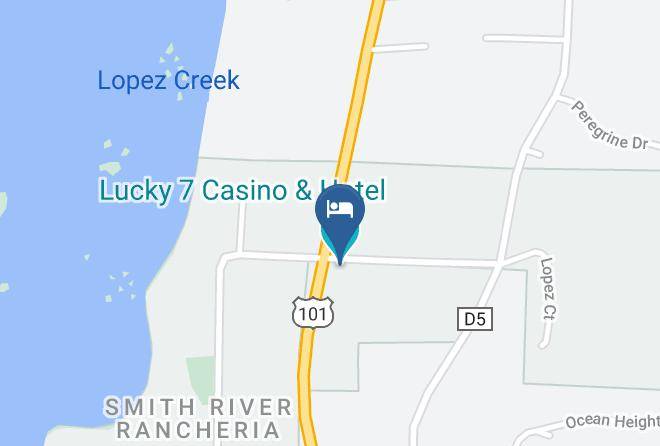 Del Norte - Lucky 7 Casino & Hotel Maps