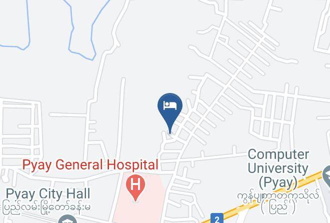Pyay - Lucky Asia Hotel Maps