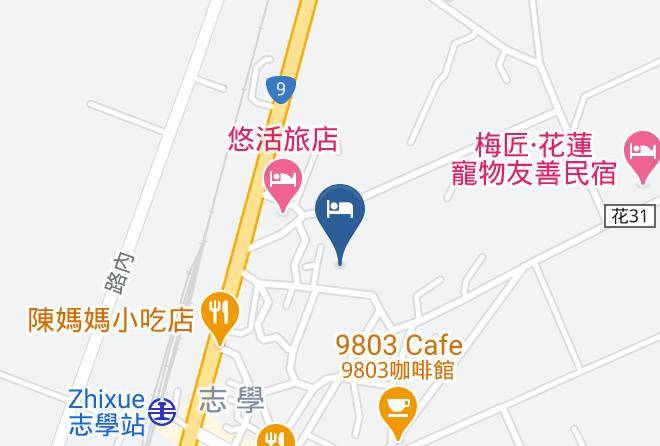 Lucky Castle B&b Mapa - Taiwan - Hualiennty