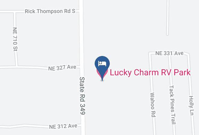 Dixie - Lucky Charm Rv Park Maps