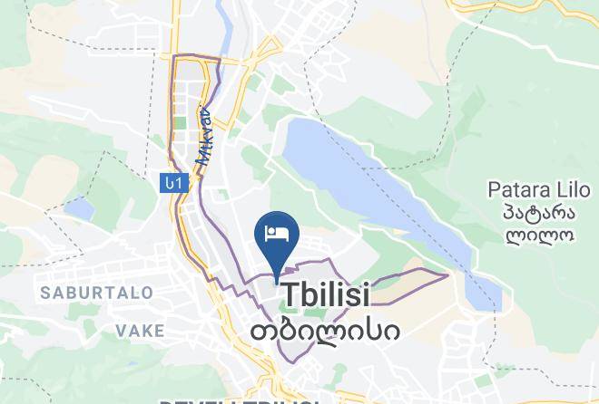 Tbilisi - Lucky Family Hotel Maps