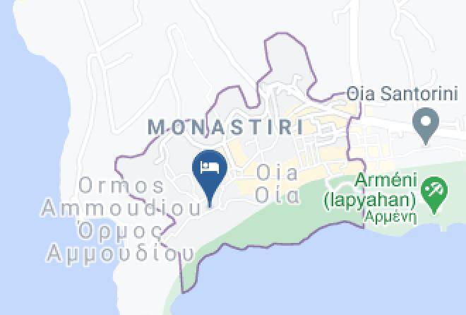 Thira - Lucky Homes Oia Maps