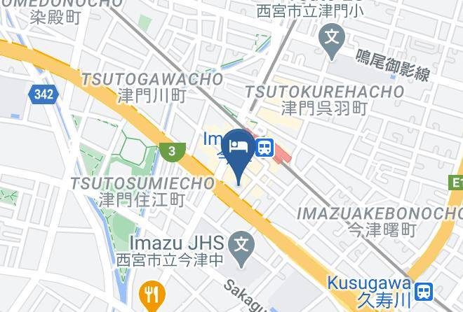 Nishinomiya City - Lucky Sun Maps