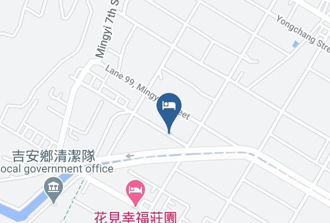 Luckysmith B&b Mapa - Taiwan - Hualiennty