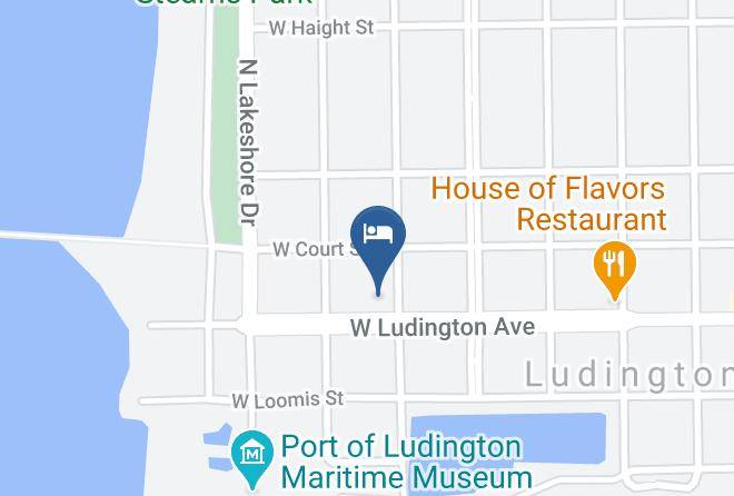 Mason County - Ludington Blue Spruce Inn Maps