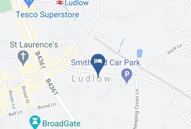 Shropshire - Ludlow Mascall Centre Maps