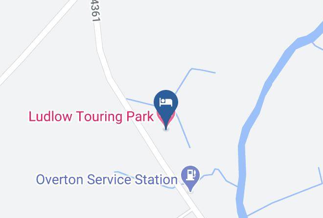 Shropshire - Ludlow Touring Park Maps