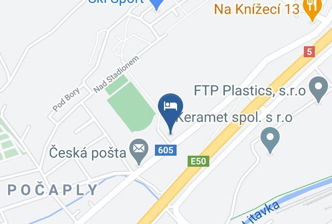 Beroun - Ludmila Vratnickova Pension Ludmila Maps
