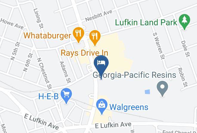 Angelina - Lufkin Inn Maps