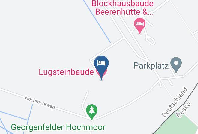 Sachsische Schweiz Osterzgebirge - Lugsteinbaude Maps