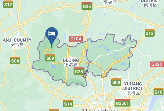 Huzhou - Luhuadang Hotel Maps
